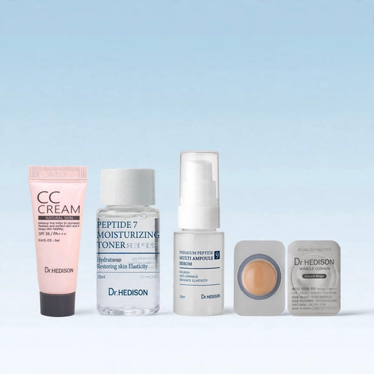 Dr.HEDISON Discovery Travel Set 4 Miniatures